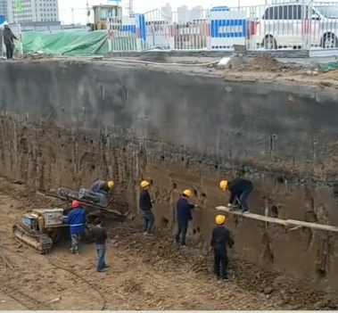 保定清苑县土钉墙支护