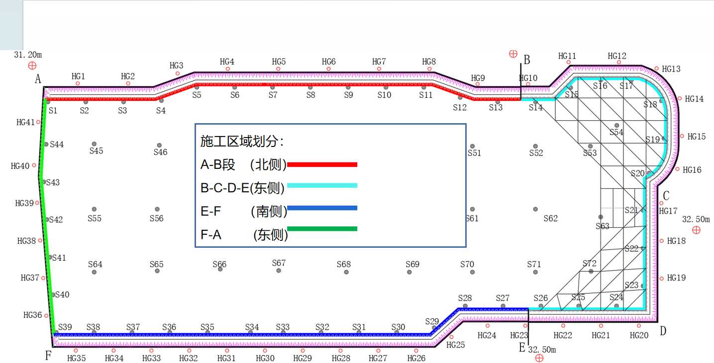 保定清苑县基坑支护设计